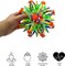 4E's Novelty 1 Pack Expandable Ball - Perfect Stress Balls for Adults & Kids, Ideal Plastic Expandable Ball Toy for Calm Down Corner Supplies & ADHD